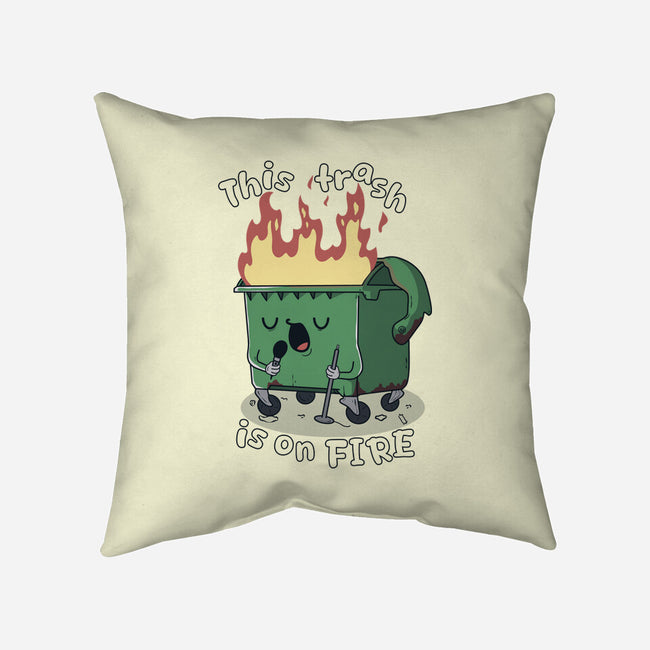 Is On Fire-None-Removable Cover w Insert-Throw Pillow-Claudia