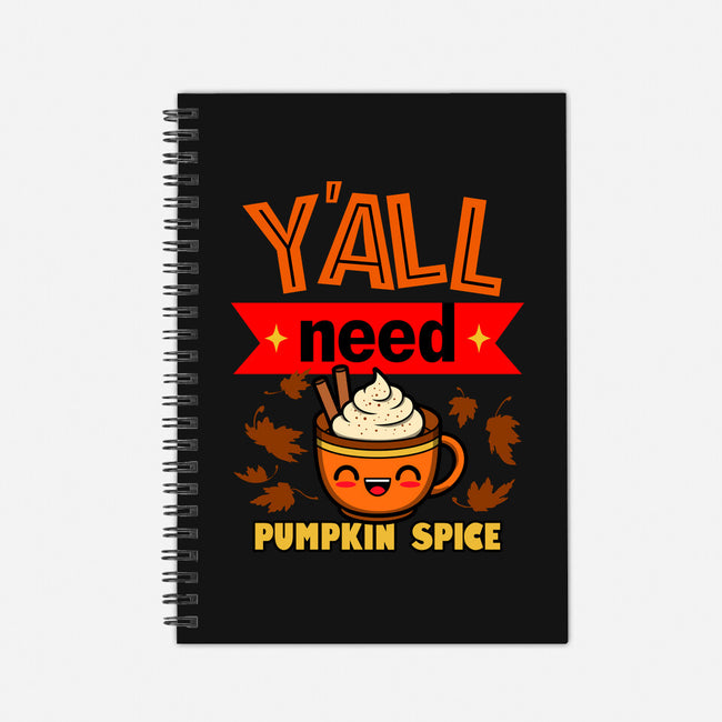 Yall Need Pumpkin Spice-None-Dot Grid-Notebook-Boggs Nicolas