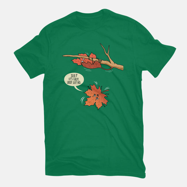 Reluctant Leaf-Mens-Premium-Tee-Boggs Nicolas