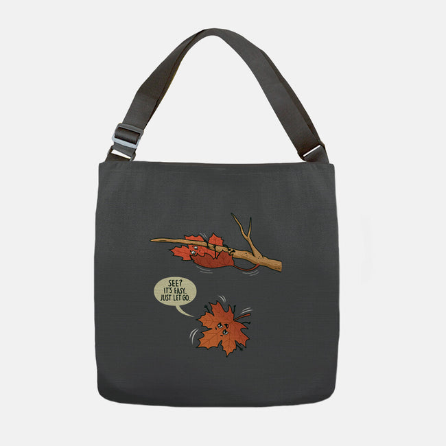 Reluctant Leaf-None-Adjustable Tote-Bag-Boggs Nicolas