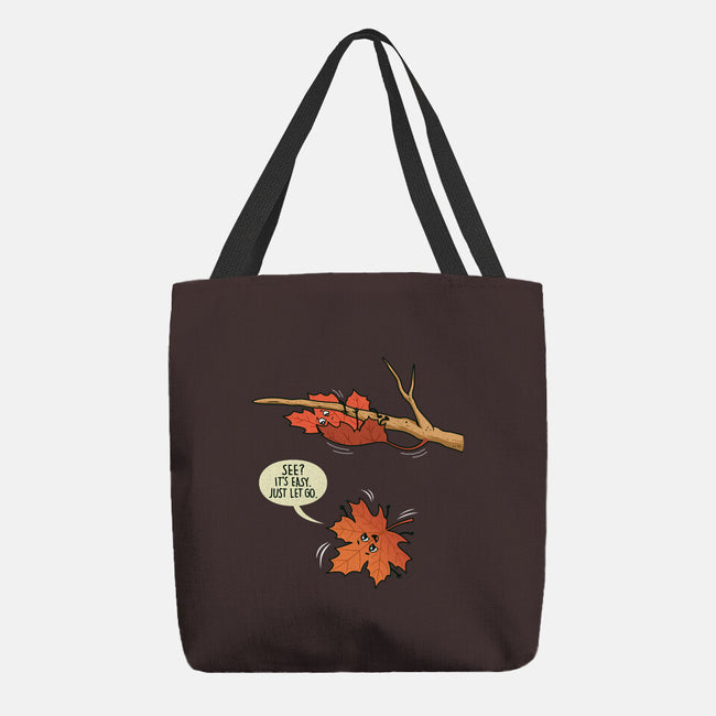 Reluctant Leaf-None-Basic Tote-Bag-Boggs Nicolas