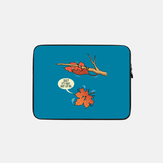 Reluctant Leaf-None-Zippered-Laptop Sleeve-Boggs Nicolas