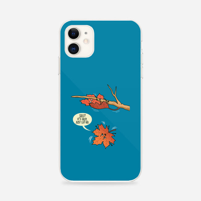 Reluctant Leaf-iPhone-Snap-Phone Case-Boggs Nicolas