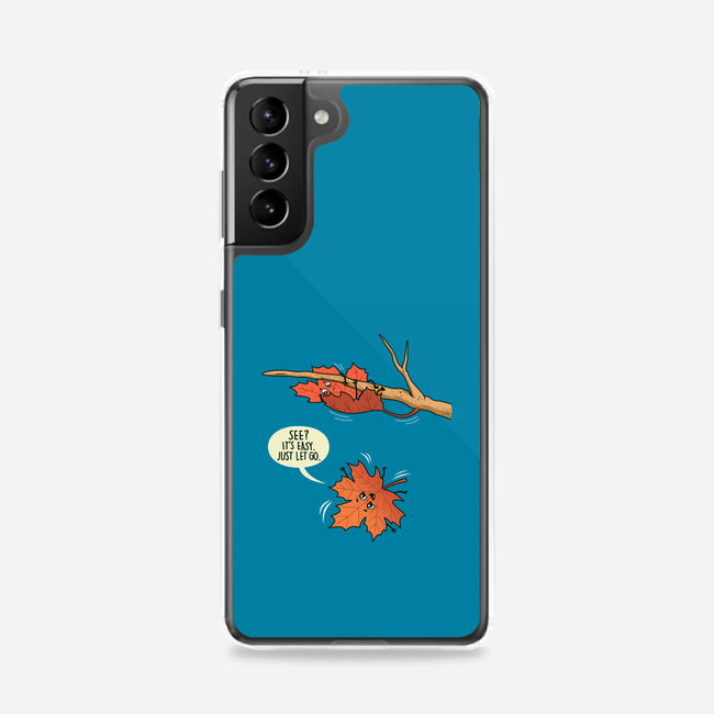 Reluctant Leaf-Samsung-Snap-Phone Case-Boggs Nicolas