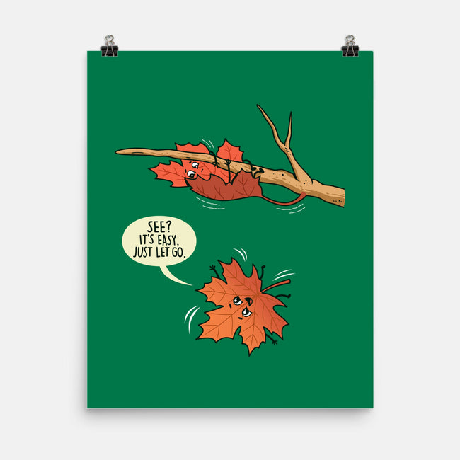 Reluctant Leaf-None-Matte-Poster-Boggs Nicolas