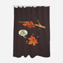 Reluctant Leaf-None-Polyester-Shower Curtain-Boggs Nicolas