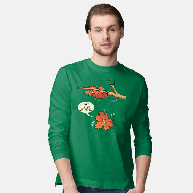 Reluctant Leaf-Mens-Long Sleeved-Tee-Boggs Nicolas