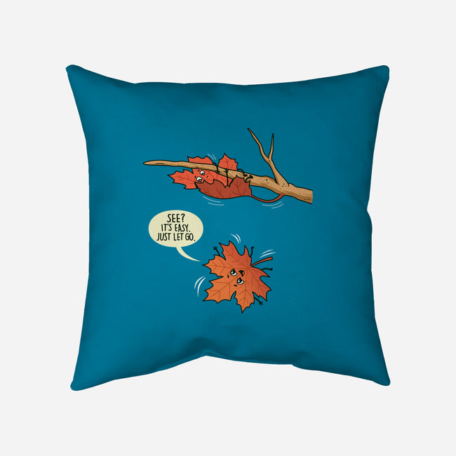 Reluctant Leaf-None-Removable Cover w Insert-Throw Pillow-Boggs Nicolas