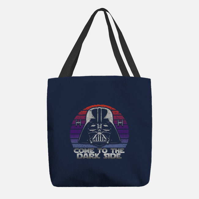 Vintage Dark Side-None-Basic Tote-Bag-NMdesign