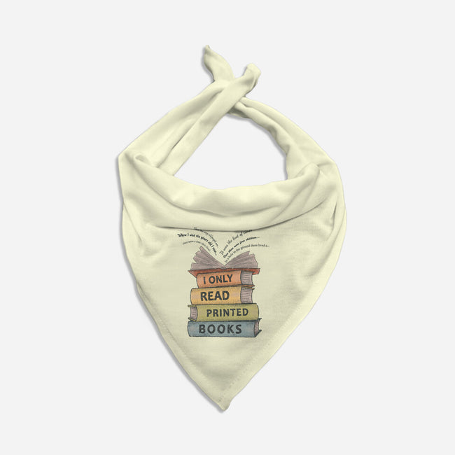 Vintage Reader-Cat-Bandana-Pet Collar-NMdesign