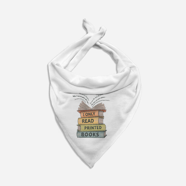 Vintage Reader-Dog-Bandana-Pet Collar-NMdesign