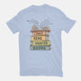 Vintage Reader-Womens-Basic-Tee-NMdesign