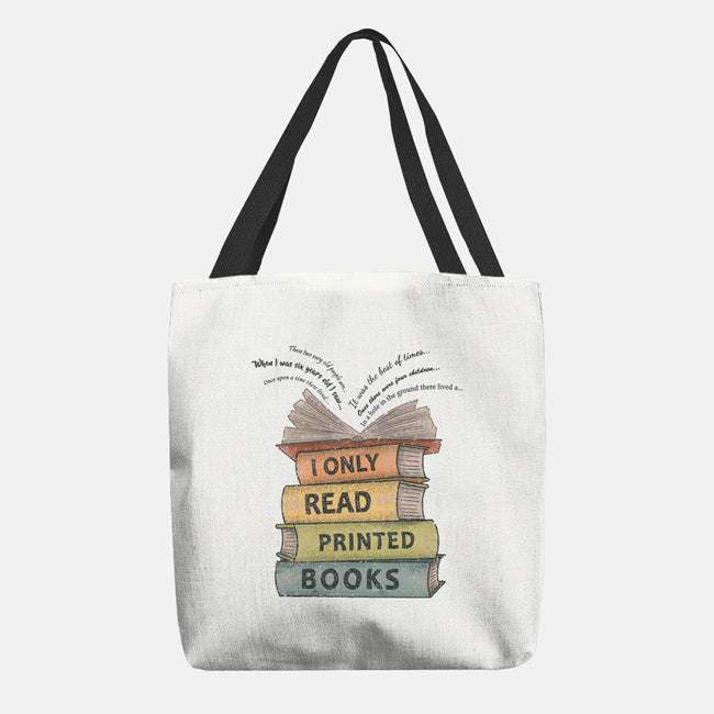 Vintage Reader-None-Basic Tote-Bag-NMdesign