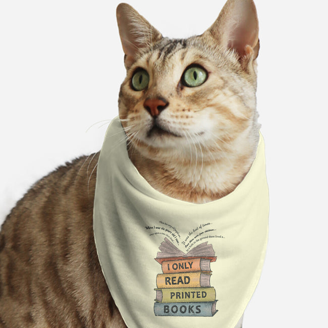 Vintage Reader-Cat-Bandana-Pet Collar-NMdesign