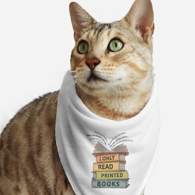 Vintage Reader-Cat-Bandana-Pet Collar-NMdesign