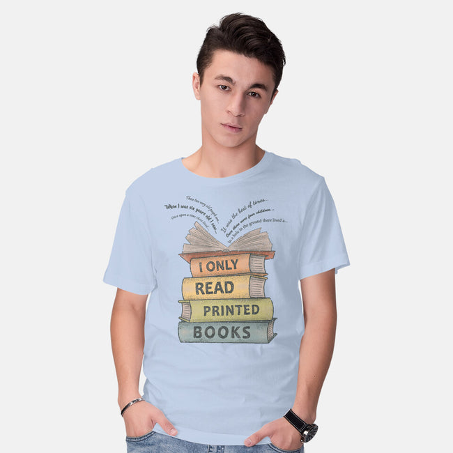 Vintage Reader-Mens-Basic-Tee-NMdesign