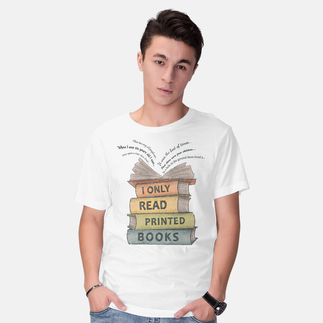 Vintage Reader-Mens-Basic-Tee-NMdesign