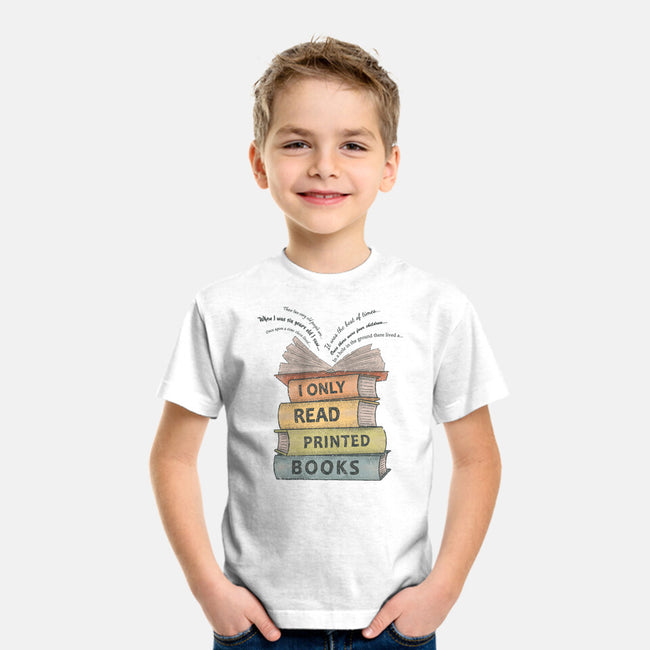 Vintage Reader-Youth-Basic-Tee-NMdesign