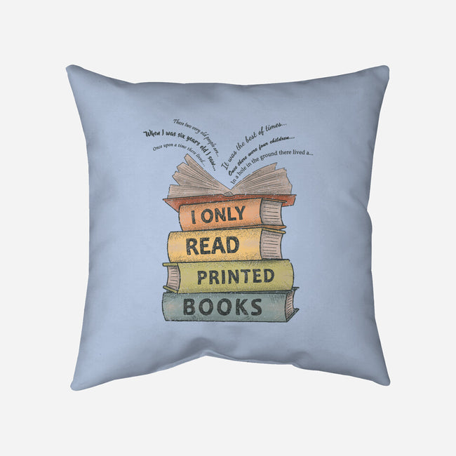 Vintage Reader-None-Non-Removable Cover w Insert-Throw Pillow-NMdesign