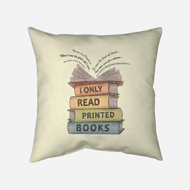 Vintage Reader-None-Non-Removable Cover w Insert-Throw Pillow-NMdesign