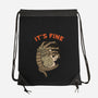 It's Fine-None-Drawstring-Bag-Melonseta