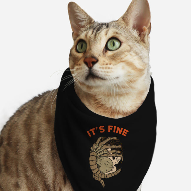 It's Fine-Cat-Bandana-Pet Collar-Melonseta