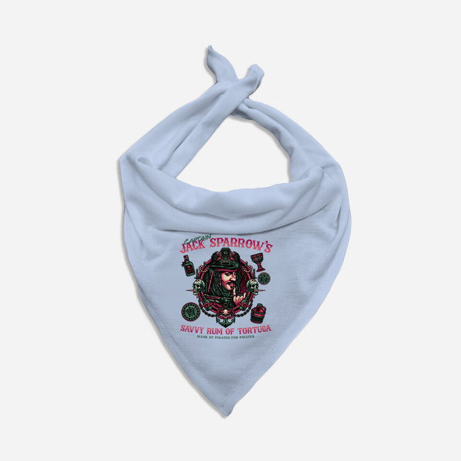 Savvy Rum-Dog-Bandana-Pet Collar-glitchygorilla