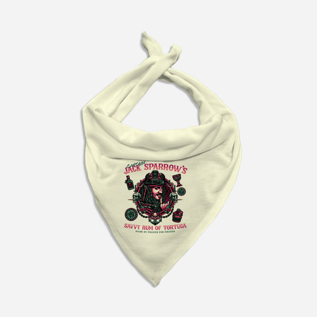 Savvy Rum-Dog-Bandana-Pet Collar-glitchygorilla