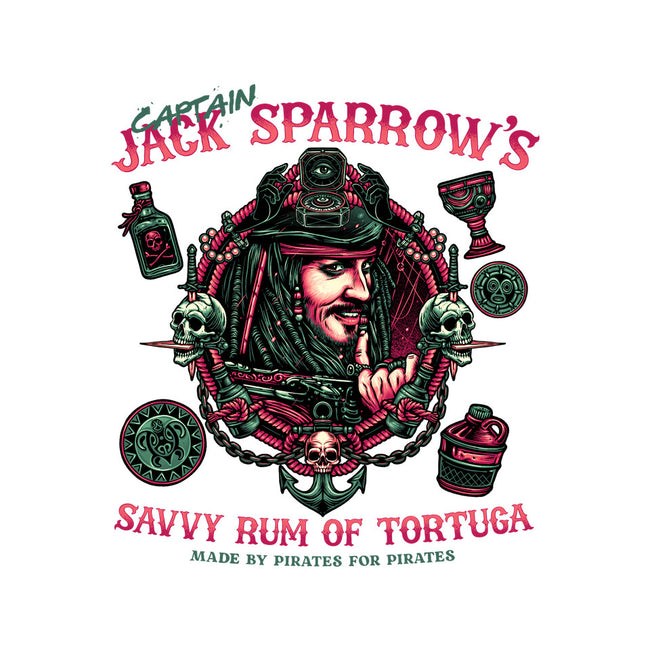 Savvy Rum-Womens-Fitted-Tee-glitchygorilla