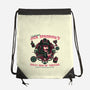 Savvy Rum-None-Drawstring-Bag-glitchygorilla