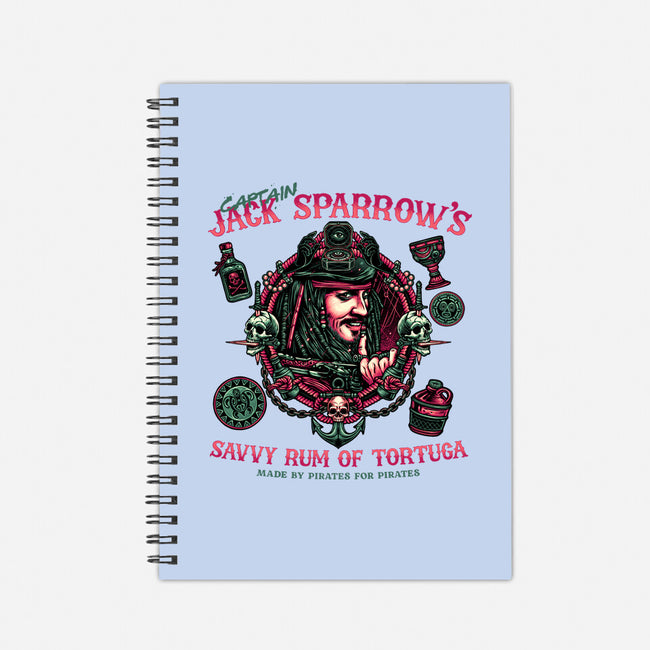 Savvy Rum-None-Dot Grid-Notebook-glitchygorilla