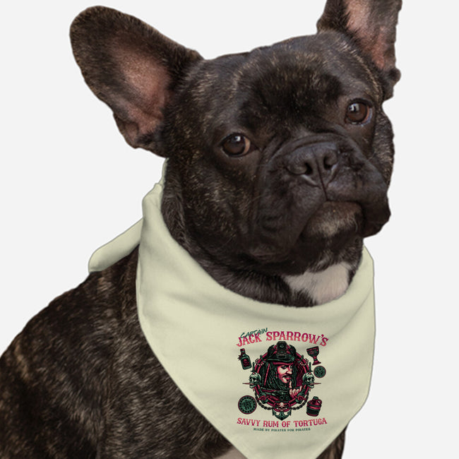 Savvy Rum-Dog-Bandana-Pet Collar-glitchygorilla