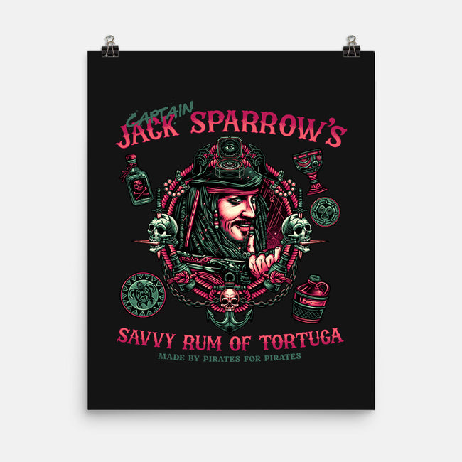 Savvy Rum-None-Matte-Poster-glitchygorilla