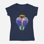 The Keyblade-Womens-V-Neck-Tee-dandingeroz