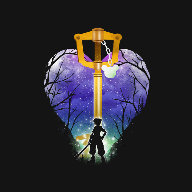 The Keyblade-None-Removable Cover-Throw Pillow-dandingeroz