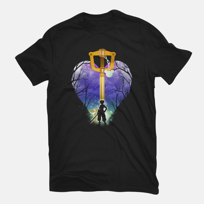 The Keyblade-Womens-Fitted-Tee-dandingeroz