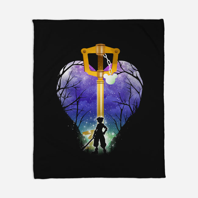 The Keyblade-None-Fleece-Blanket-dandingeroz