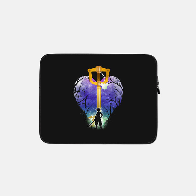 The Keyblade-None-Zippered-Laptop Sleeve-dandingeroz