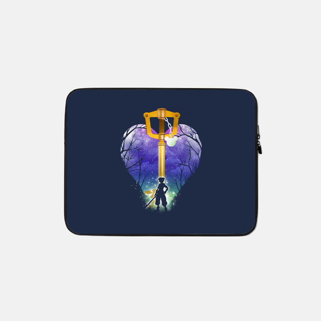 The Keyblade-None-Zippered-Laptop Sleeve-dandingeroz