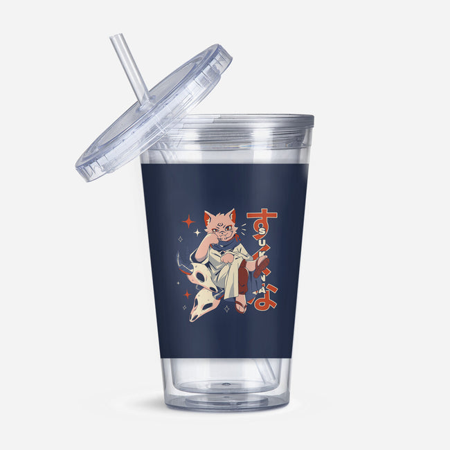 Sukuna Cat-None-Acrylic Tumbler-Drinkware-yumie