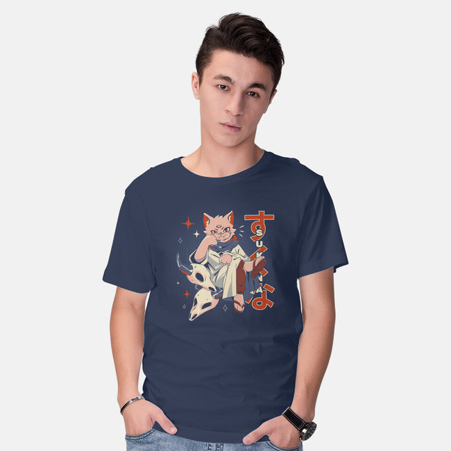 Sukuna Cat-Mens-Basic-Tee-yumie