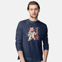 Sukuna Cat-Mens-Long Sleeved-Tee-yumie