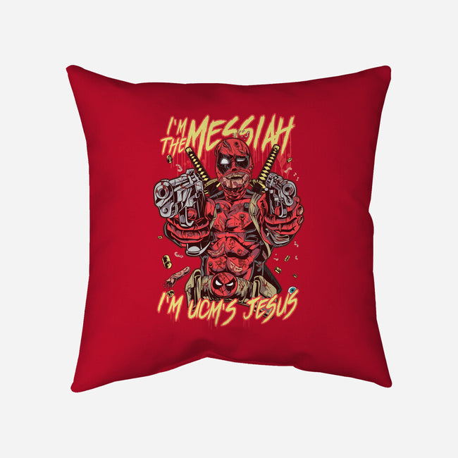 I'm UCM's Jesus-None-Non-Removable Cover w Insert-Throw Pillow-Nihon Bunka