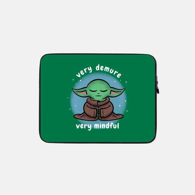 Very Demure-None-Zippered-Laptop Sleeve-damglynn