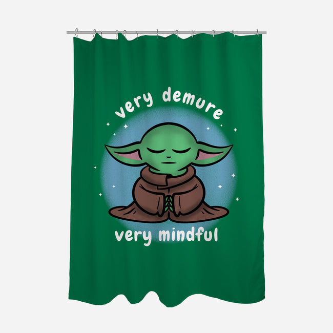 Very Demure-None-Polyester-Shower Curtain-damglynn