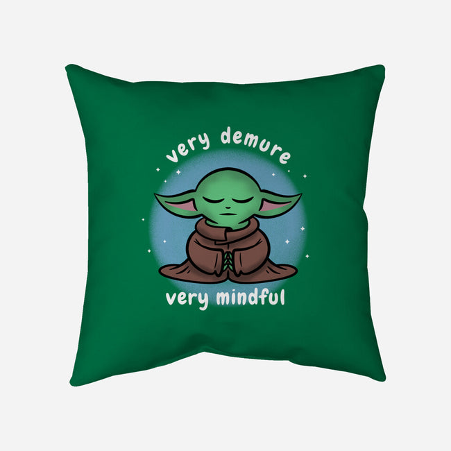 Very Demure-None-Non-Removable Cover w Insert-Throw Pillow-damglynn