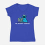 Me Accept Cookies-Womens-V-Neck-Tee-damglynn