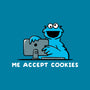 Me Accept Cookies-Unisex-Basic-Tee-damglynn