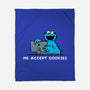 Me Accept Cookies-None-Fleece-Blanket-damglynn