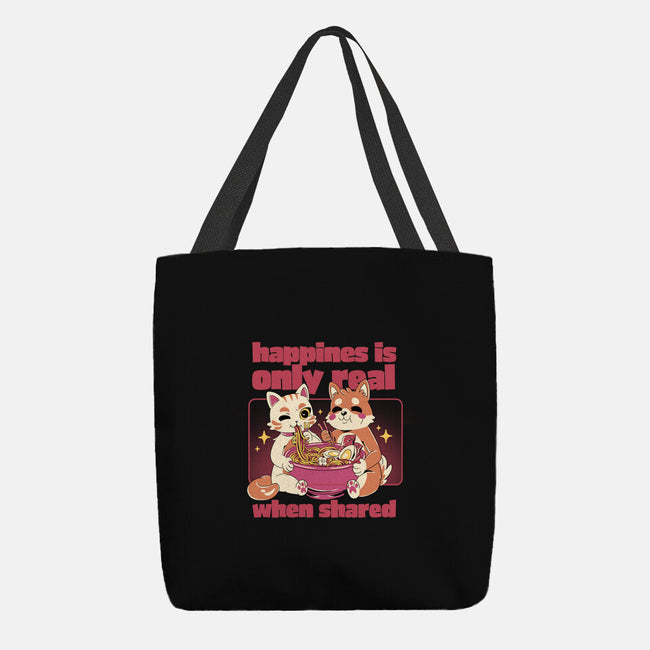 Happiness Shared-None-Basic Tote-Bag-yumie